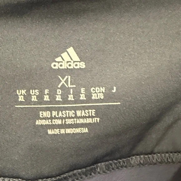 adidas Women's Dark Blue Cropped Pants Golf - Picture 2 of 7